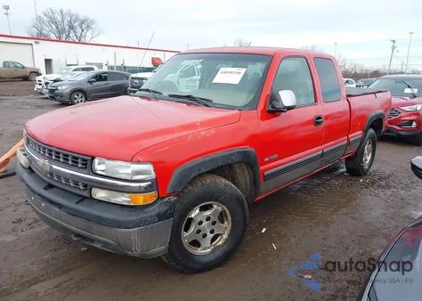 2000 Chevrolet Silverado 1500 Lt from USA, damaged, VIN 1GCEK19T0YE250923